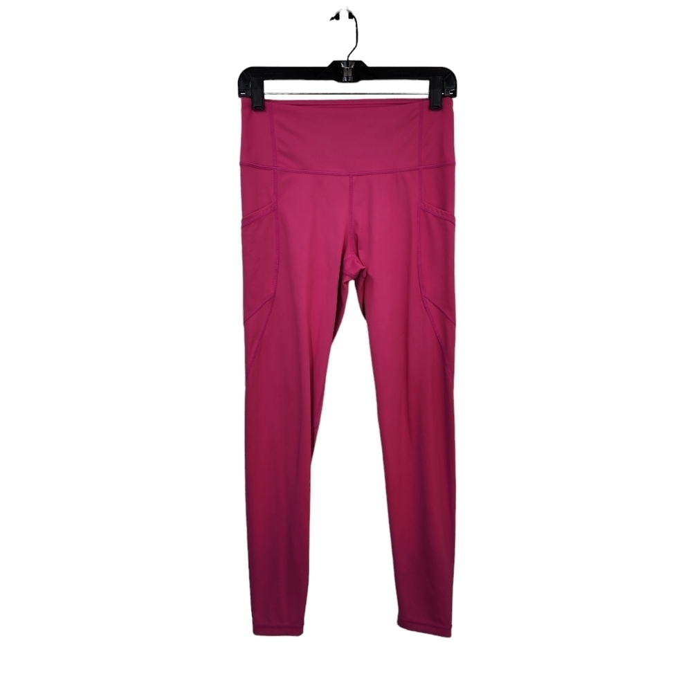 Women's Side Pockets High Rise Legging Pant - M